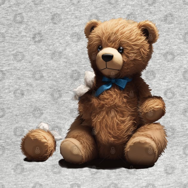 Teddy bear. Bear without a hand palm angels by xlhombat